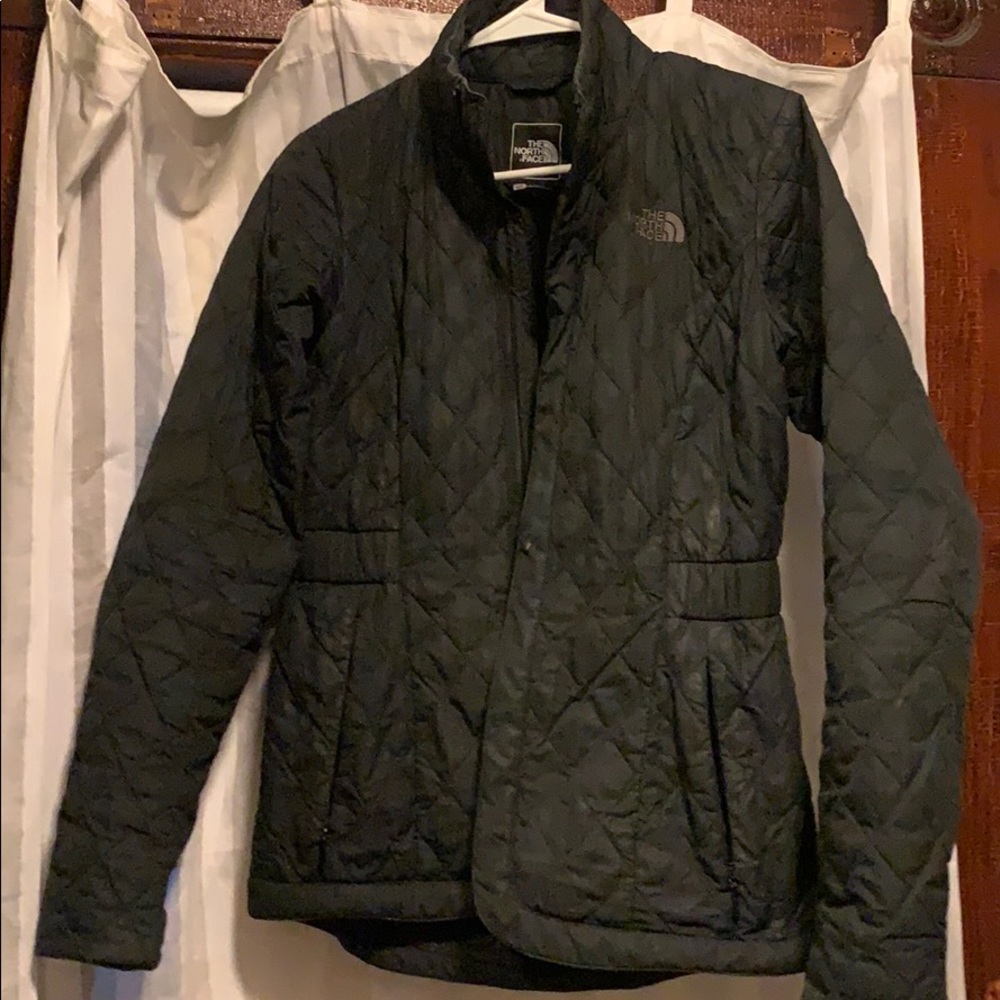 North face quilted jacket